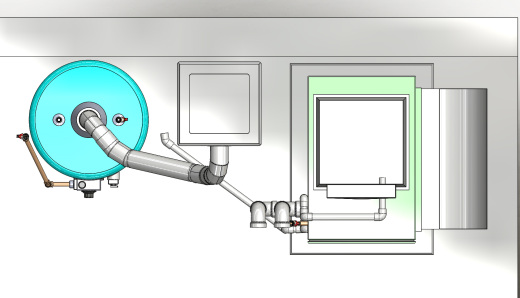 炉热水器布局缩略图